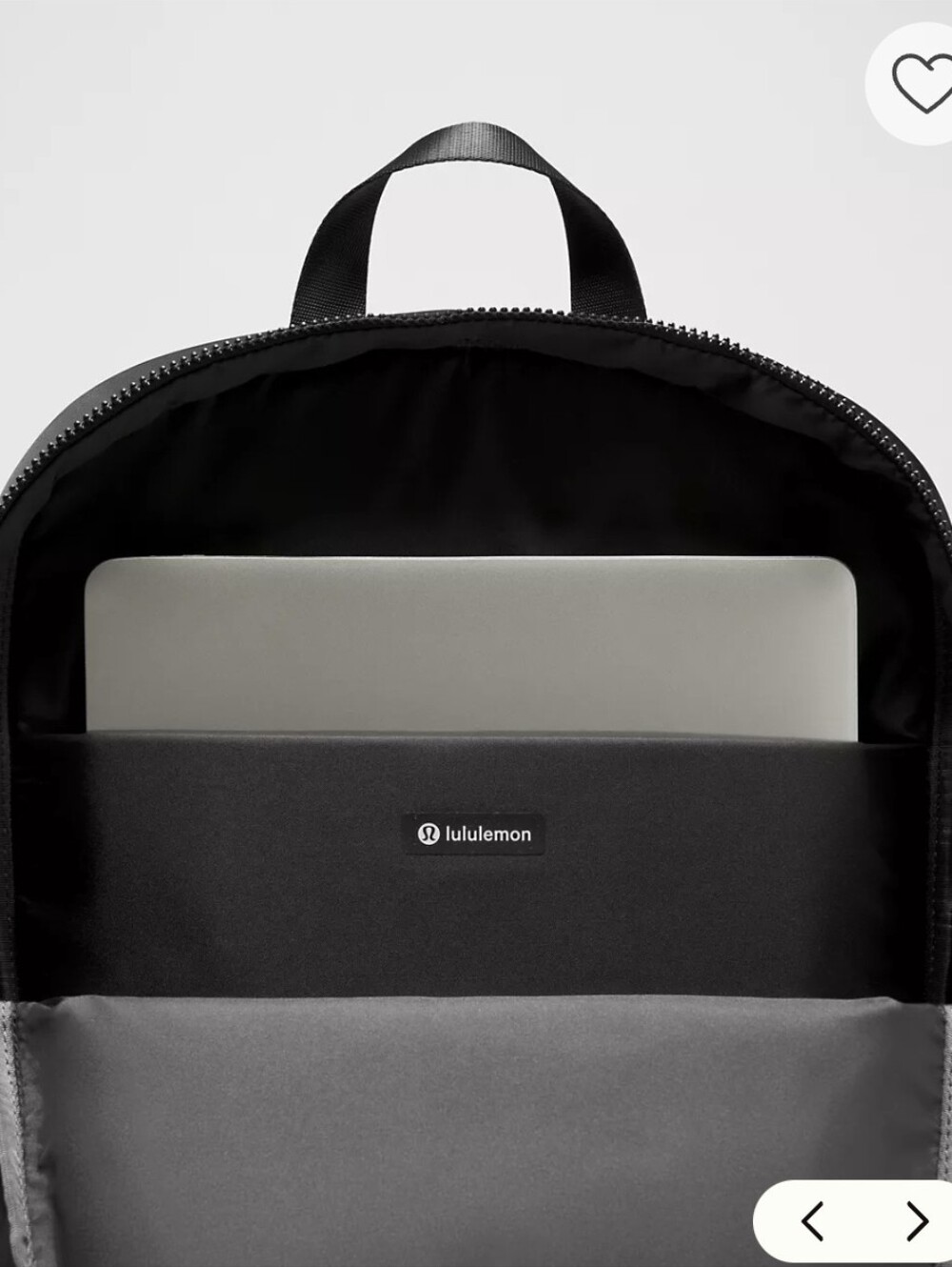 lululemon athletica Men’s Black Everyday Backpack - Picture 7 of 8